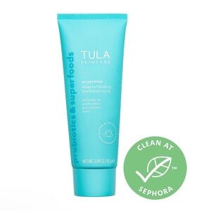 🌸 TULA Skincare So Poreless Deep Exfoliating Blackhead Scrub